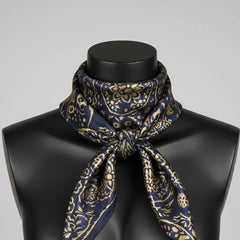 Royal Blue & Paisley Wild Rag