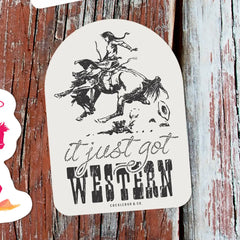 Western Sticker