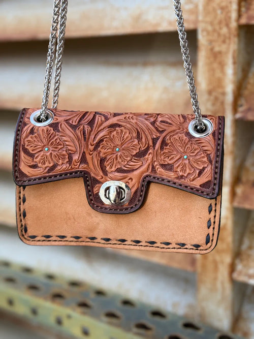 AS - The Cowgirl Stadium Clutch - Silver