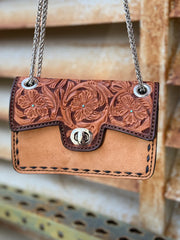AS - The Cowgirl Stadium Clutch - Silver