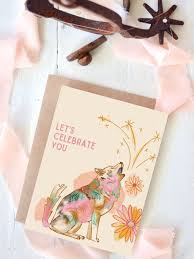 Coyote "Let's Celebrate You" Card