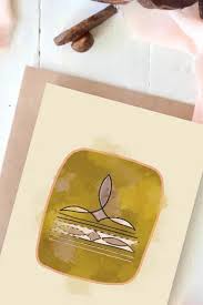 Classic Boot Stitch Blank Card