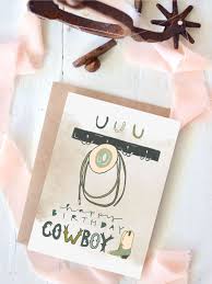 "Happy Birthday Cowboy" Card