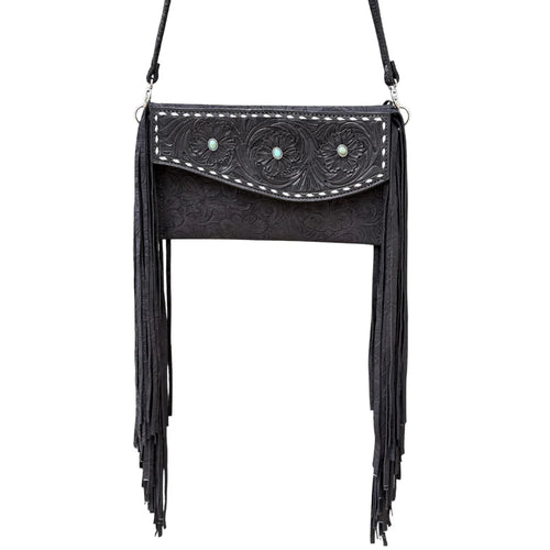 Fringe Clutch Alamo Saddlery - Black