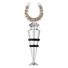 Crystal Horseshoe Wine Stopper