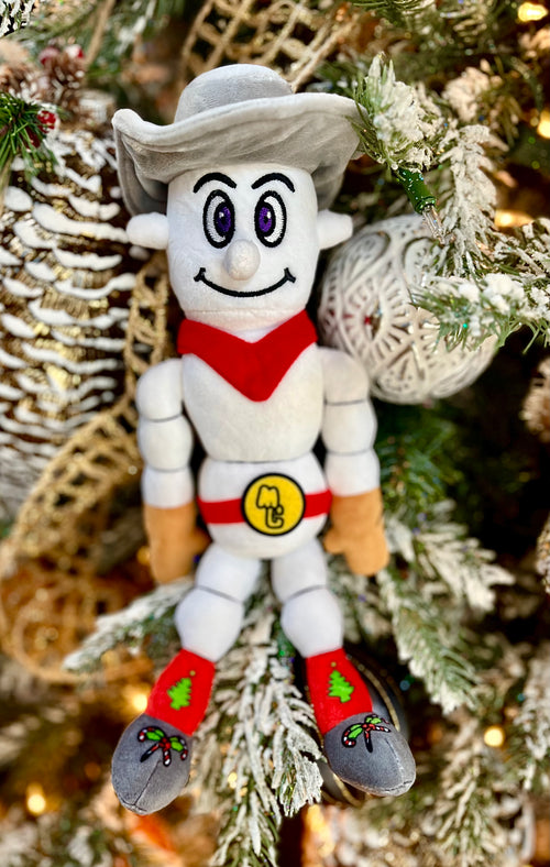 Christmas Max Marshmallow Cowboy Plushie