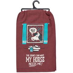 My Horse Needs Me Towel