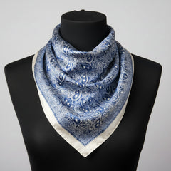Wild Rag - Blue & White Paisley