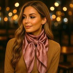 Wild Rag - Pink Jacquard
