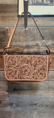 Tooled Leather Coin Purse - Three Pack
