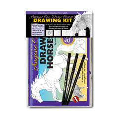 Anyone Can Draw Horses; Drawing Kit
