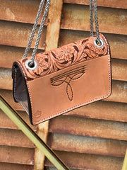 AS - The Cowgirl Stadium Clutch - Silver