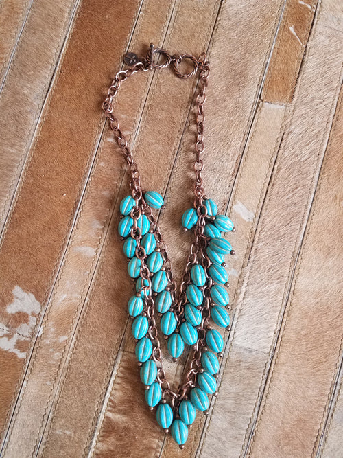 Layered Vintage Necklace Set