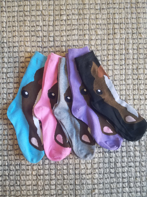 Horse Face Socks