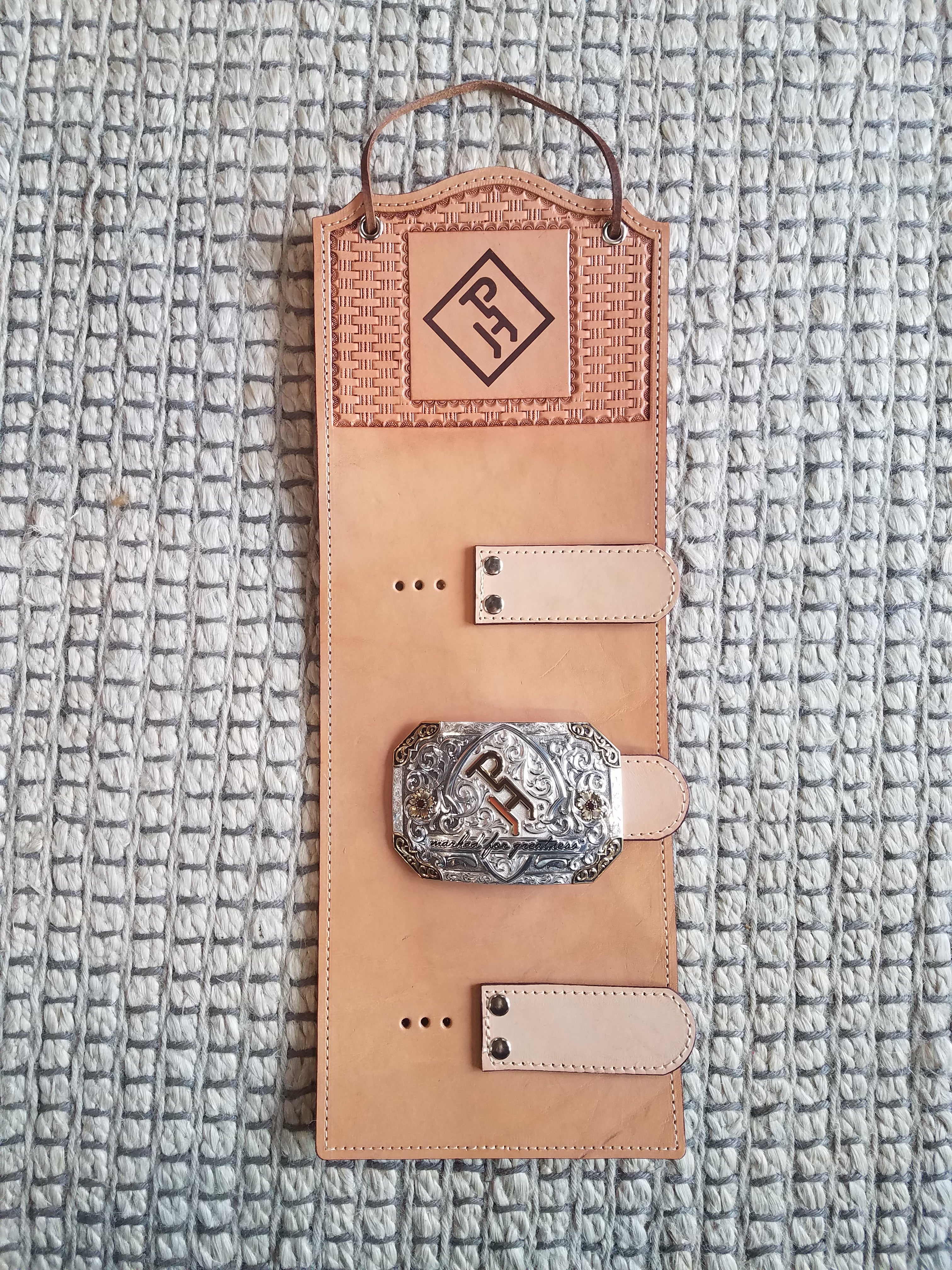 Leather Buckle Display