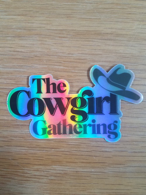 Cowgirl Gathering Sticker
