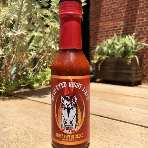 Blue-Eyed Night Mare Ghost Pepper Sauce