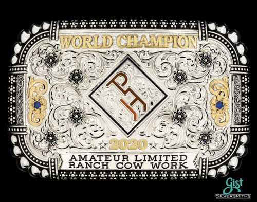 World Champion Duplicate Buckle