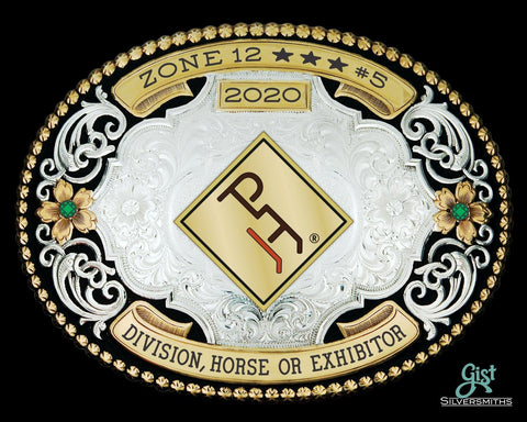 Eastern and Western National Champion Buckle